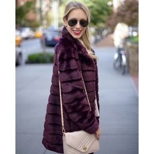 Faux Fur Coat by Eliza J size XS